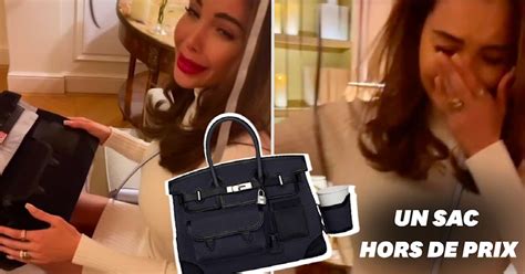 Le sac offert à Nabilla pour la Saint